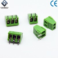 128r-5.0mm-2p3p Screw Wire Green Terminal Block Quick Connector